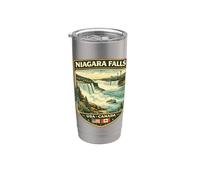 Niagara Falls Canada Niagara Falls Tourist Canada Familia Vaso térmico de acero inoxidable de doble pared