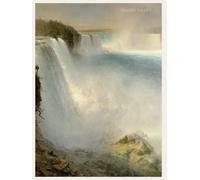 Niagara Falls from the American Side Notebook: Frederic Edwin Church Hudson River School Landscape | Classic American Waterfall Painting Journal