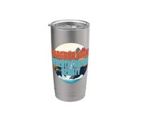 Niagara Falls Nature Tee para viaje de orgullo familiar del Día de la Tierra Vaso térmico de acero inoxidable de doble pared