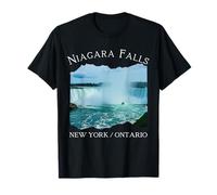 Niagara Falls New York Ontario Tourist Souvenir Hombres Niños Niños Camiseta