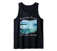Niagara Falls New York Ontario Tourist Souvenir Hombres Niños Niños Camiseta sin Mangas