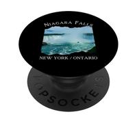 Niagara Falls New York Ontario Tourist Souvenir Hombres Niños Niños PopSockets PopGrip Adhesivo