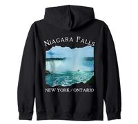 Niagara Falls New York Ontario Tourist Souvenir Hombres Niños Niños Sudadera con Capucha