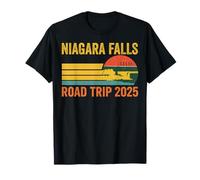 Niagara Falls Retro Road Trip Travel Vintage Sunset 2025 Camiseta