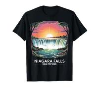 Niagara Falls Travel for Road Trips Niagara Falls Sunrise Camiseta
