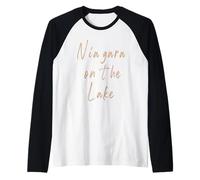 Niagara-on-The-Lake Canada Diseño Elegante Vintage Camiseta Manga Raglan