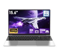 NIAKUN Ordenador portátil 2026, 15.6 pulgadas Lap Top PC Window 11 Pro, 8GB RAM 256GB SSD, procesador Int Pentium Gold 4425Y, Bluetooth, MINI HDMI, FHD 1920 x 1080, Office 365, Business