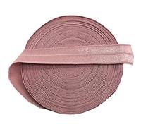 NIAN 5 Yardas/Lote 5/8quot; Banda elástica de 15mm, Cinta elástica Multicolor Plegable sobre Spandex para Coser, Ajuste de Encaje, Banda para la Cintura, Accesorio para Ropa