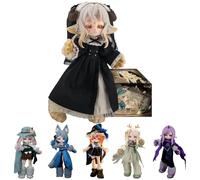 niannyyhouse BJD - Figuras de caja ciega, serie Luna, escala 1/12, muñeca articulada con ropa, figura de acción coleccionable (6 piezas)