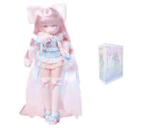 niannyyhouse Muñeca articulada de bola BJD de 1/8, serie Unspoken Collection Girl, con ropa, figura de acción coleccionable de vestir, caja individual (primavera tardía, 1 unidad)