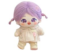 niannyyhouse Muñeca de Peluche de 20 cm, Cuerpo de Peluche humanoide, sin atributo, Cuerpo Normal de 8 Pulgadas, Ropa para Vestir, Regalos (A-43-con Esqueleto)
