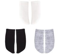 niannyyhouse Ropa de muñeca BJD a escala 1/12, 3 pares de calcetines, corto, mediano largo, para figura de acción de 4.7 a 5.5 pulgadas, accesorios de muñeca para vestir (corto)