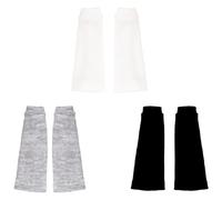 niannyyhouse Ropa de muñeca BJD de 1/12, 3 pares de calcetines holgados, para figura de acción de 4.3 pulgadas, 4.7 pulgadas, 5.5 pulgadas, accesorios de muñeca (para muñeca BJD de 5.5 pulgadas)