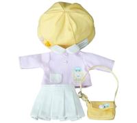 niannyyhouse Ropa de muñeca BJD de 11 cm-12 cm para OB11, juego de jardín de infantes a escala 1/12, accesorios para figuras de acción (rosa)