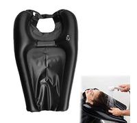 NIANOPKM Lavabo de Pelo Inflable para Postrados en Cama, Bandeja de Lavado Móvil, Almohadilla de Champú Portátil para Personas Mayores, Discapacitados, Embarazadas