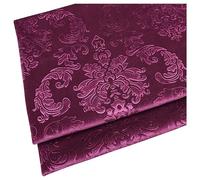 NIANTONG Tela De Terciopelo Suave Espesar para Coser De Chaquetas Decoración Decoración del Hogar Cortinas Tapicería Vestido Sillas 145 Cm De Ancho Vendido por Metro(Color:Rosa Profundo)