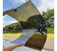 NIANXINN Hojas para Techos de Paneles Policarbonato,Láminas de Plástico Acrílico Transparente Marrón 1,2mm,Placa Duradera PC,Invernadero Exterior Patio Lluvia Cubierta Toldo (100cm x 3m)