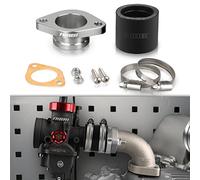 NIBBI CNC Colector de Admision Carburador 33mm Actualización y reemplazo Para Motor horizontal