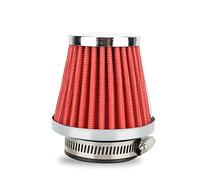 NIBBI Filtro de Aire 48MM Universal Cónico Circular para Bicicletas Todoterreno ATV Quad Go Kart Pitt Piezas
