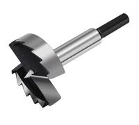 NIBBLAX Broca Forstner de 1-7/8 pulgadas para carpintería, brocas Forstner de 1-7/8 pulgadas para agujeros, cortador de bisagra para madera dura, plástico, vástago hexagonal de madera contrachapada