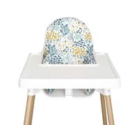 Nibble and Rest Highchair Cushion Cover, Compatible with IKEA Antilop Highchair, Stain-Proof, and Wipeable (Cushion Not Included) (Inthemeadow)