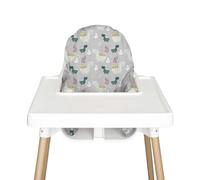 Nibble and Rest Highchair Cushion Cover, Compatible with IKEA Antilop Highchair, Stain-Proof, and Wipeable (Cushion Not Included)