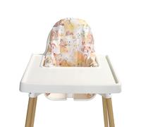 Nibble and Rest Highchair Cushion Cover, Compatible with IKEA Antilop Highchair, Stain-Proof, and Wipeable (Cushion Not Included)