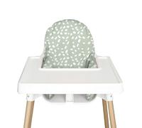 Nibble and Rest Highchair Cushion Cover, Compatible with IKEA Antilop Highchair, Stain-Proof, and Wipeable (Cushion Not Included)