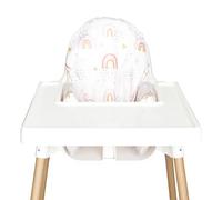 Nibble and Rest Highchair Cushion Cover, Compatible with IKEA Antilop Highchair, Stain-Proof, and Wipeable (Cushion NOT Included)
