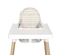 Nibble & Rest - Funda de cojín inflable para silla alta, compatible con accesorios Antilop, a prueba de manchas y lavable (cojín no incluido) (cc_bohostripe)
