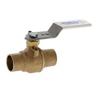 NIBCO S-585HP-66-LF - Válvula de bola de puerto completo de soldadura de 3/4 pulgadas de acero inoxidable
