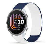 Niboow 20mm Silicona Correa para Garmin Forerunner 70/170/170 Music (43mm) | para Garmin Approach J1 (43mm)/S50/S44/Vivoactive 6/Venu Sq 2/2 Plus, Transpirable Magnética 20mm Correas Reloj