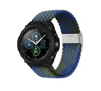 Niboow 22mm Correa para Samsung Galaxy Watch 3 45mm/Galaxy Watch 46mm/Gear S3 Frontier/Gear S3 Classic/Gear S, Nylon Correa para Xiaomi Watch 2 Pro/Watch S1/Watch S1 Active/Mi Watch-Azul/Verde