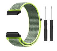 Niboow Correa Compatible con Amazfit T-Rex Ultra, Hombres Mujeres Respirable Ajustable Deportiva Repuesto Velcro Correa Compatible con Amazfit T-Rex Ultra - Amarillo