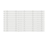NIBOTT 11 unids/set tira de LED for iluminación trasera compatible for Hisense HD500DF-B54/58 LTDN50D LTDN50K LTDN50K220WTEU T550HVN07.1 SVH500A24 LTDN50D36TUK(1 set 11pcs)