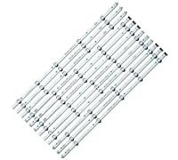NIBOTT 12 Unids/Set Tira De LED For Iluminación Trasera Compatible for For LG 65UJ6300 65UJ630V 65UJ634V 65UJ5500 65UK6100 Innotek 17Y 65inch_A SSC 65UJ63_UHD_A BCD