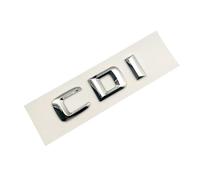 NIBOTT 2015 3D ABS Letras cromadas for Coches Insignia del Maletero Trasero CDI 4MATIC Logo B260 Emblema Apto for Mercedes W246 B260 W245 Accesorios Adhesivos(CDI Chrome)