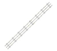 NIBOTT 3 Tiras de LED for iluminación Trasera compatibles for Samsung CY-JJ040BGNV8H CY-JJ040BGNV2H CY-JJ040BGNVAH UA40FK21EAJXXZ UN40J5300AG UN40J5300 Un40j5000