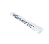 NIBOTT Emblema de edición Nocturna for Letras 3D V260L V220d V250d V300d Apto for Mercedes Benz V W447, Placa de identificación del Maletero, Logotipo Adhesivo(Silver 4Matic)