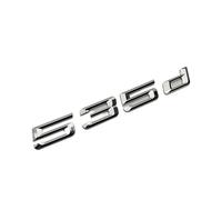 NIBOTT Emblema de Maletero de Coche ABS 3D, Logotipo Apto for BMW 520i 525i 530i 535i 520d 525d 530d Xdrive E60 E39 E34 F10, Accesorios Adhesivos de Letras (Color : 535 d)