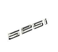 NIBOTT Emblema de Maletero de Coche ABS 3D, Logotipo Apto for BMW 520i 525i 530i 535i 520d 525d 530d Xdrive E60 E39 E34 F10, Accesorios Adhesivos de Letras (Color : 525 i)