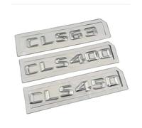 NIBOTT Insignia Adhesiva 3D For Maletero De Coche, Logo CLS63 CLS260 CLS400 CLS450 4MATIC, Emblema Apto For Mercedes AMG CLS W218 W219 C257, Accesorios(CLS 350)