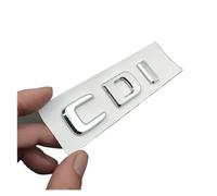 NIBOTT Insignia de Maletero de Coche con Letras del Logotipo 3D ABS Negro C 220 C200, Pegatina Apta for Mercedes Benz C220 W204 W205 C220, Accesorios Adhesivos con Emblema (Color : Chrome 17-230Of)