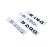 NIBOTT Letras 3D B180 B200 B220 B250 B260 B200d 4Matic ABS Emblema Apto for Mercedes Benz B W246 W247 W242 Pegatina con Logotipo Trasero for Maletero de Coche (Color : Silver, Size : B200)