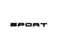 NIBOTT Letras ABS 3D Deportivas sobrealimentadas HSE Si4 SDV6 SDV8, Emblema for Maletero de Coche, Pegatinas aptas for Range Rover, autobiografía Discovery (Color : Glossy Black, Size : Sport)