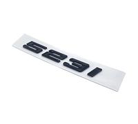 NIBOTT Letras De Números De Fuente 520i 523i 525i 530i 535i 540i Emblema ABS Apto Fit For BMW 5 GT Series E39 E60 E61 F10 F11 Pegatina con Logotipo For Maletero De Coche (Color : Glossy Black 523i)