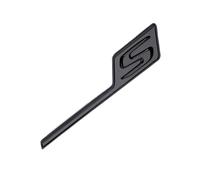 NIBOTT Pegatinas con Logotipo 3D ABS for Maletero de Coche, Insignias aptas for Mercedes S, Emblema AMG A45 W176 CLA45 C117 C63 W205 E63 W212 GLA45 X156 GLC GLE 63 (Color : Glossy Black)