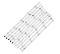 NIBOTT Tira de LED 42 "ROW2.1 Rev 0,0 Compatible for LG 42LN5700 42LN519C 42LN5200-SA 42LN6150 42LN5758 42LN541V 42LN5450 6637L-0025A LC420DUE 42LA