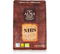 Nibs de cacao crudo 200g - 100% granos de cacao puro - Sin azúcar, natural, vegano y sin gluten - Ideal para hornear, batidos y toppings