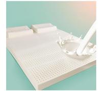 nic - Colchón de látex natural, alivio de presión y soporte para hombros, caderas, espalda y rodillas, ecológico, extra cómodo, hipoalergénico, duerme mejor